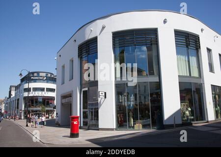 Brauerei Viertel und Urban Outfitters in Cheltenham, Gloucestershire in Großbritannien Stockfoto