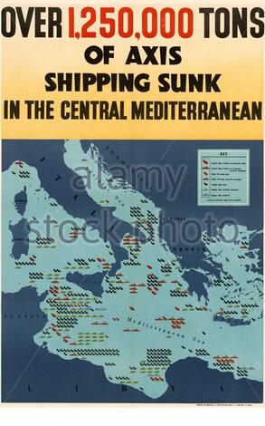 Britische Weltkrieg 2 Information der Öffentlichkeit Propaganda Poster Stockfoto