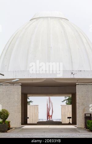 Das Pacific war Memorial Museum in Corregidor Island, Philippinen Stockfoto