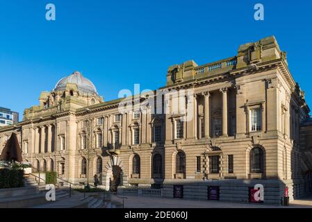 Birmingham City Council Büros in großen Steingebäude in Congreve Passage, Chamberlain Square, Birmingham, Großbritannien Stockfoto