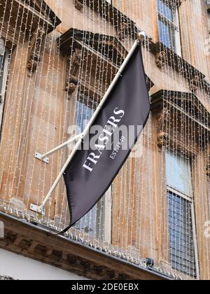 Außenansicht des Fraser Superstore in Glasgow, Schottland, Großbritannien, Europa Stockfoto