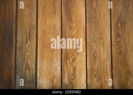 Alte rustikale Holzplanken Hintergrund oder Textur Stockfoto