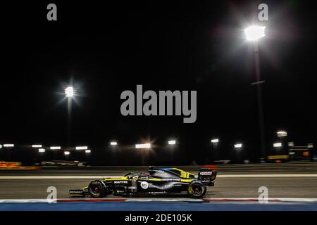 31 OCON Esteban (Fra), Renault F1 Team RS20, Aktion während des Formel 1 Gulf Air Bahrain Grand Prix 2020, vom 27. Bis 29. November 2020 auf dem Bahrain International Circuit, in Sakhir, Bahrain - Foto Florent Gooden / DPPI / LM Stockfoto