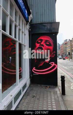 London, Großbritannien. 26. November 2020. Street Art London. Shoreditch, Quelle: Waldemar Sikora Stockfoto