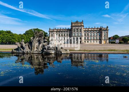 Schloss Ludwigslust, Ludwigslust, Mecklenburg-Vorpommern, Deutschland, Europa Stockfoto