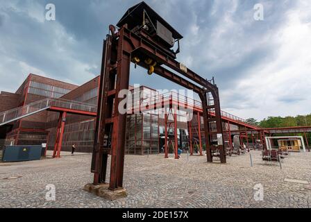 Zeche Zollverein Industriekomplex, UNESCO Weltkulturerbe, Essen, Ruhr, Nordrhein-Westfalen, Deutschland, Europa Stockfoto