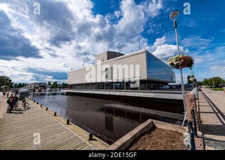 Stadttheater Oulu, Oulu, Finnland, Europa Stockfoto