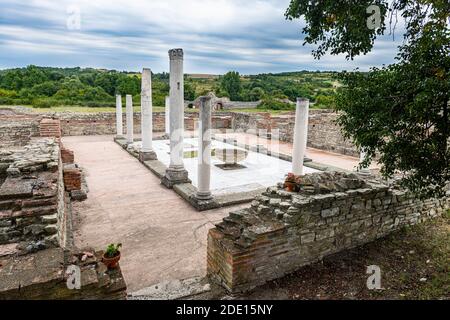 Alte römische Ruinen von Gamzigrad, UNESCO-Weltkulturerbe, Serbien, Europa Stockfoto