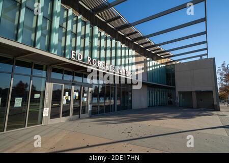 Blick Um Ed Roberts Campus Berkeley Stockfoto