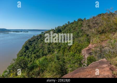 Parque Provincial Teyú-Cuare am Paraná River, San Ignacio, Provinz Misiones, Argentinien, Lateinamerika, Stockfoto