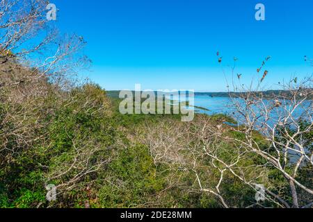 Parque Provincial Teyú-Cuare am Paraná River, San Ignacio, Provinz Misiones, Argentinien, Lateinamerika, Stockfoto