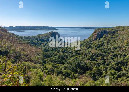 Parque Provincial Teyú-Cuare am Paraná River, San Ignacio, Provinz Misiones, Argentinien, Lateinamerika, Stockfoto