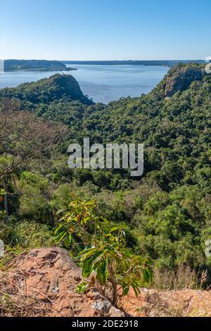 Parque Provincial Teyú-Cuare am Paraná River, San Ignacio, Provinz Misiones, Argentinien, Lateinamerika, Stockfoto