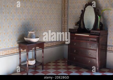 Hacienda Yaxcopoil, eine alte Plantage, Fabrik und Residenz, die in ein Museum umgewandelt wurde, Yucatan, Mexiko Stockfoto