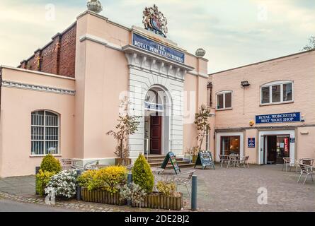 Royal Worcester Porcelain Works, Worcestershire, England Stockfoto