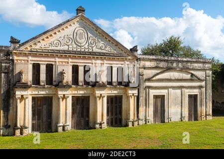 Hacienda Yaxcopoil, eine alte Plantage, Fabrik und Residenz, die in ein Museum umgewandelt wurde, Yucatan, Mexiko Stockfoto