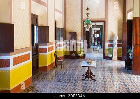 Hacienda Yaxcopoil, eine alte Plantage, Fabrik und Residenz, die in ein Museum umgewandelt wurde, Yucatan, Mexiko Stockfoto