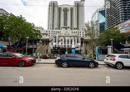 Foto von Mary Brickell Village Downtown Miami Stockfoto