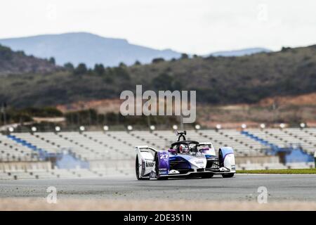 27 Dennis Jake (gbr), BMW i Andretti Motorsport, BMW iFE.21, Aktion während des Valencia-Vorsaison-Tests für die ABB FIA Formel-E-Weltmeisterschaft 2020-21, auf dem Ricardo Tormo Circuit, vom 28. November bis 1. Dezember 2020 in Valencia, Spanien - Foto Xavi Bonilla / DPPI / LM Stockfoto