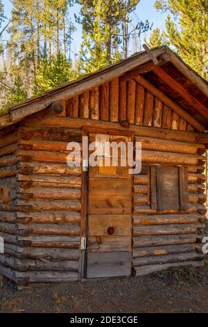 Ingram Guard Station Sauna, Fremont National Forest, Oregon Stockfoto