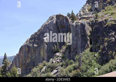 Donner Summit, Kalifornien Stockfoto