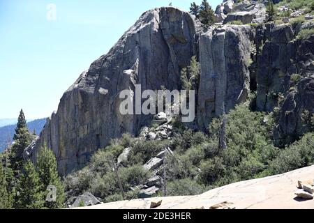 Donner Summit, Kalifornien Stockfoto