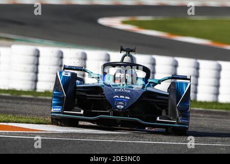 08 Turvey Oliver (gbr), Nio 333 FE Team, Nio 333 FE 001, Aktion während des Valencia-Vorsaison-Tests für die ABB FIA Formel-E-Weltmeisterschaft 2020-21, auf dem Ricardo Tormo Circuit, vom 28. November bis 1. Dezember 2020 in Valencia, Spanien - Foto Xavi Bonilla / DPPI / LM Stockfoto