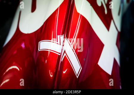 Sakhir, Bahrain. November 2020. Alfa Romeo Racing ORLEN C39, mechanische Details während des Formel 1 Gulf Air Bahrain Grand Prix 2020, vom 27. Bis 29. November 2020 auf dem Bahrain International Circuit, in Sakhir, Bahrain - Foto Antonin Vincent / DPPI / LM Credit: Gruppo Editoriale LiveMedia/Alamy Live News Stockfoto