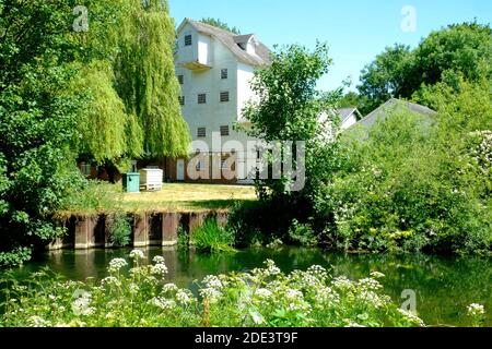 The Mill at Chilham on the River Stour, Kent Downs, England Stockfoto