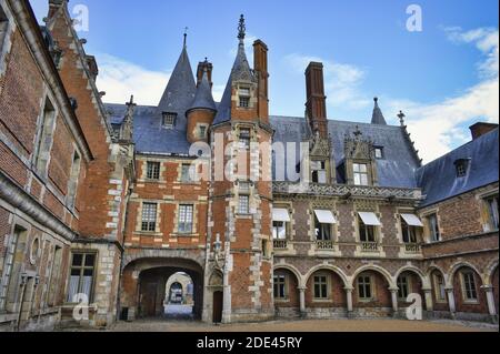 Das Chateau de Maintenon Herrenhaus in Frankreich Stockfoto