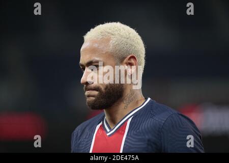 Neymar da Silva Santos Junior - Neymar Jr (PSG) reagierte Während der französischen Meisterschaft Ligue 1 Fußballspiel zwischen Paris / LM Stockfoto