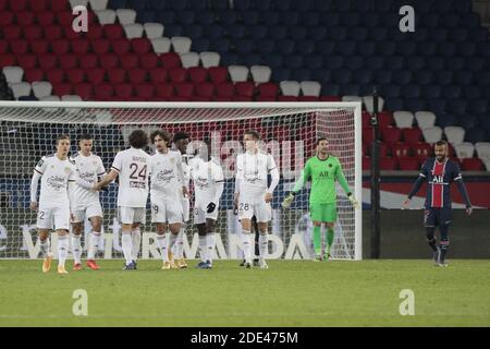 Yacine ADLI (Girondins de Bordeaux) erzielte ein Tor, Feier mit Paul BAYSSE (Girondins de Bordeaux), Youssouf SABALY (Gi / LM Stockfoto