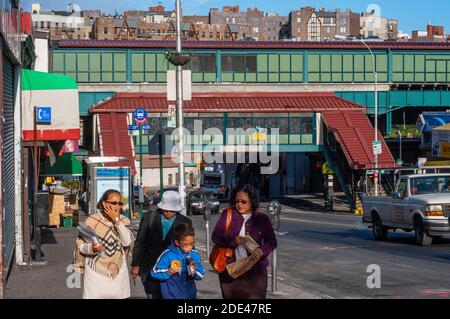 Typical landscape and buildings in the Bronx, New York, USA Stockfoto
