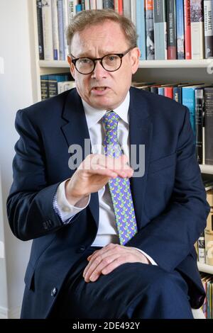 Autor und Chefredakteur der Zeitschrift The Economist Adrian Wooldridge Stockfoto