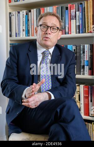 Autor und Chefredakteur der Zeitschrift The Economist Adrian Wooldridge Stockfoto