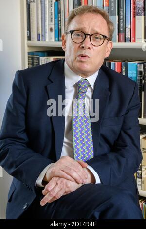 Autor und Chefredakteur der Zeitschrift The Economist Adrian Wooldridge Stockfoto