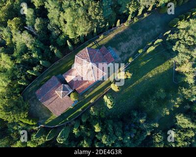 Wallfahrtsort, Kapelle Sant'Anna, Salcedo, Provinz Vicenza, Venetien, Italien Stockfoto