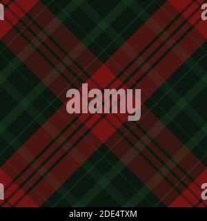 Karo-Muster nahtlos. Karierung der Stoffstruktur. Streifen quadratischen Hintergrund. Vektor Textil-Design Tartan. Stock Vektor