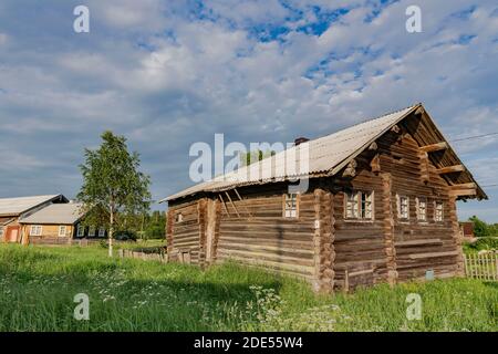 Kinerma, Republik Karelien, Russische Föderation Stockfoto