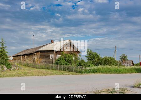 Kinerma, Republik Karelien, Russische Föderation Stockfoto