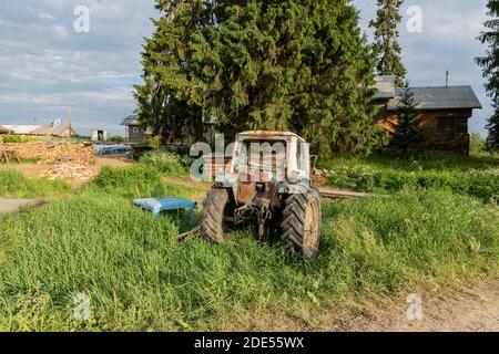 Kinerma, Republik Karelien, Russische Föderation Stockfoto