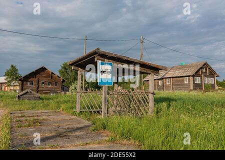 Kinerma, Republik Karelien, Russische Föderation Stockfoto