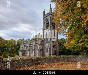 Lecropt Kirk Parish Church, Bridge of Allan, Stirling, Schottland. Zugehörigkeit zur Kirche von Schottland. Stockfoto