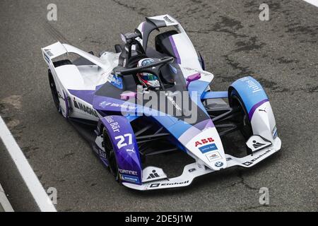 27 Dennis Jake (gbr), BMW i Andretti Motorsport, BMW iFE.21, Aktion während des Valencia-Vorsaison-Tests für die ABB FIA Formel-E-Weltmeisterschaft 2020-21, auf dem Ricardo Tormo Circuit, vom 28. November bis 1. Dezember 2020 in Valencia, Spanien - Foto Xavi Bonilla / DPPI / LM Stockfoto