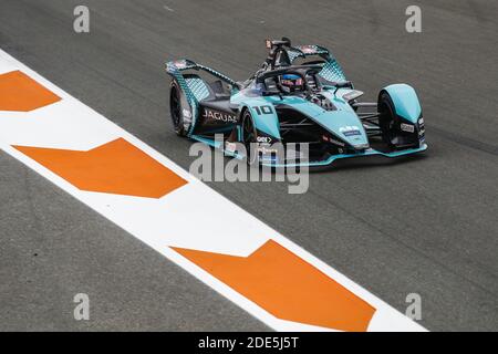 10 Bird Sam (gbr), Jaguar Racing, Jaguar I-Type 5, Aktion während des Valencia-Vorsaison-Tests für die ABB FIA Formel-E-Weltmeisterschaft 2020-21, auf dem Ricardo Tormo Circuit, vom 28. November bis 1. Dezember 2020 in Valencia, Spanien - Foto Xavi Bonilla / DPPI / LM Stockfoto