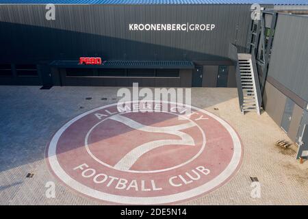 Amsterdam, Niederlande. November 2020. ALMERE, 29-11-2020, Yanmar Stadion, Saison 2020/2021, Almere City Stadion. Yanmar Stadium arial shot Credit: Pro Shots/Alamy Live News Stockfoto