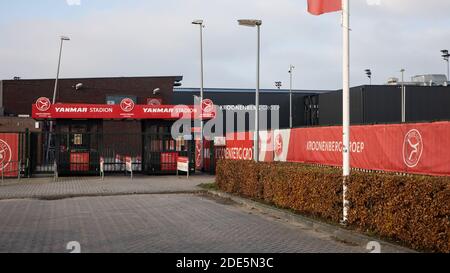 Amsterdam, Niederlande. November 2020. ALMERE, 29-11-2020, Yanmar Stadion, Saison 2020/2021, Almere City Stadion. Yanmar Stadium Kredit: Pro Shots/Alamy Live Nachrichten Stockfoto