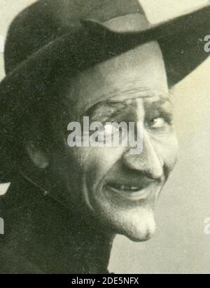 Feodor Ivanovich Chaliapin (Фёдор Ива́нович Шаля́пин, Februar 13 [O.S. 1. Februar] 1873 – 12. April 1938) war eine russische Opernsängerin. Fragment. Stockfoto