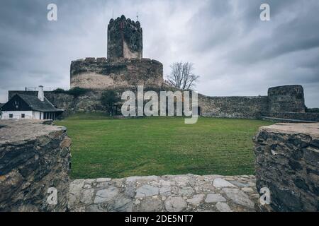 Burg Bolkow in Bolkow. Bolkow, Niederschlesien, Polen. Stockfoto