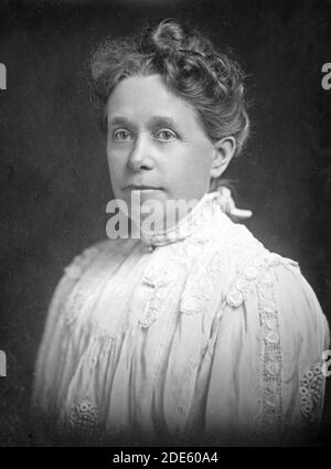 Anna Adams Gordon, Präsident Nat'l W. C.T.U., portraitbüste Stockfoto